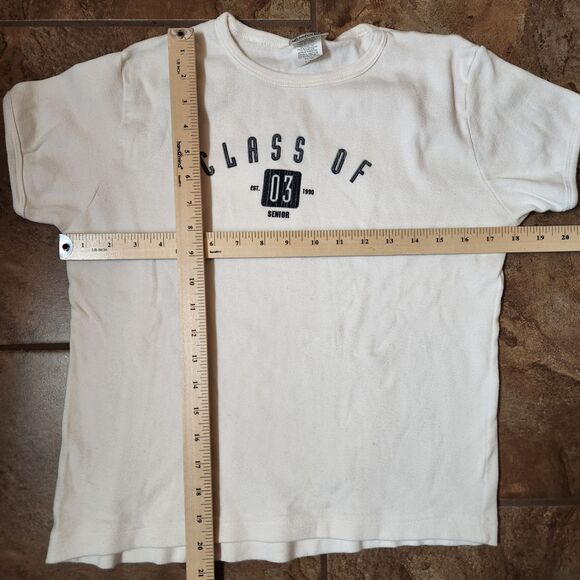 Class of 2003 Women’s Junior T-Shirt L/XL | Short Sleeve Tee | Vintage Y2K - Picture 3 of 7